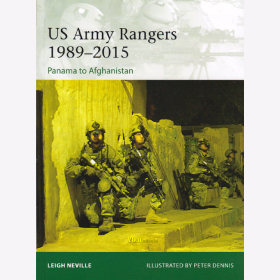 US Army Rangers 1989-2015 Panama to Afghanistan - Osprey Eli  212