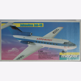 Jakowlew Jak-40 - 1:100 Master Modell / Plasticart , Original! RAR