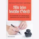 Wir lesen deutsche Schrift: Ein Arbeitsbuch zum...