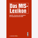 Das MfS-Lexikon - Begriffe, Personen und Strukturen der...