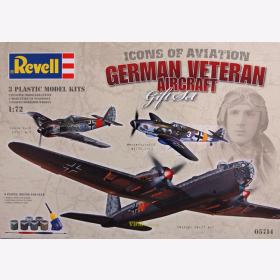 Deutsche Historische Flieger Geschenkset FW190 Bf109...