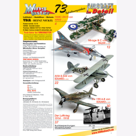 Wingmaster Nr. 73 Luftfahrt Modellbau Historie