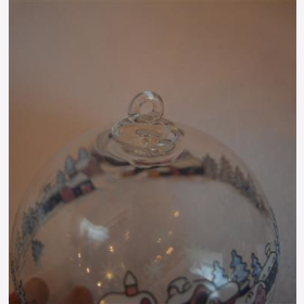 Rastal Weihnachtskugel Glocken Kristallglas Mundgeblasen Christbaumschmuck