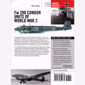 Fw 200 Condor Units of World War 2 - Osprey Combat Aircraft 115 - C. Goss
