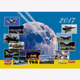 JET &amp; PROP WingMaster Flugzeugkalender 2017