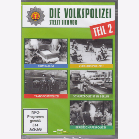 DVD - Die Volkspolizei stellt sich vor - Teil 2 - Kriminalist - Verkehrspolizist - Transportpolizei - Schutzpolizist in Berlin - Bereitschaftspolizei