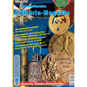 Internationales Militaria-Magazin IMM Nr. 180 Orden Militaria Milit&auml;rgeschichte