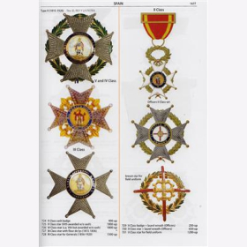 Barac Orden, Medaillen Auszeichnungen der Welt: Reference Catalogue Orders, Medals World 1945 - IV / P - Z