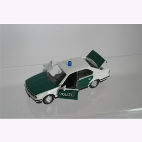 Schabak 1153 BMW 535i 1:43 Polizei Modellauto f&uuml;r Sammler NEU OVP Originalverpackt