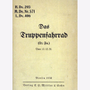 Das Truppenfahrrad (Tr.Fa.). Vom 13.12.35. H.Dv.293,...