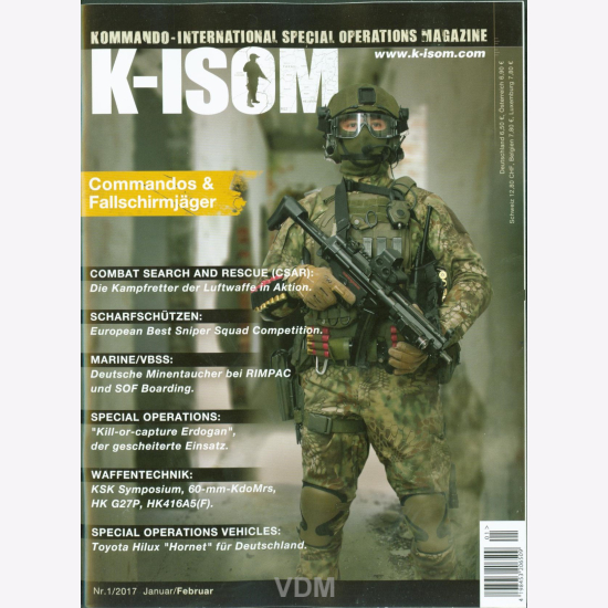 Elite & Spezialeinheiten NEU Special Operations Magazin d K-ISOM 6/14 Internat 