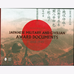 Martin: Japanese Military Civilian Award Documents Abzeichen Dokumente 1868-1945 