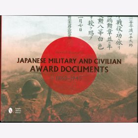 Martin: Japanese Military Civilian Award Documents Abzeichen Dokumente 1868-1945