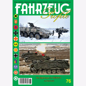 Nowak FAHRZEUG Profile 76 Die J&auml;gertruppe im HEER 2011 Modellbau Panzer Tank