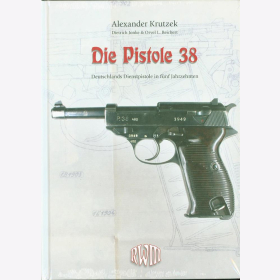 Krutzek PISTOLE 38 Walther Modelle Handbuch Buch Wehrmacht Polizei Munition