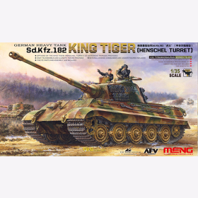 Sd.Kfz.182 King Tiger German Heavy Tank (Henschel Turret) Meng TS-031 M 1:35 Modellbau