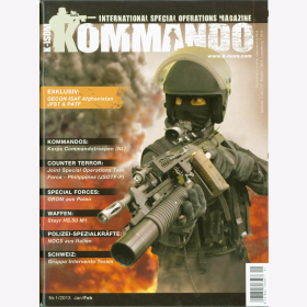 K-ISOM 1/2013 Spezialkr&auml;fte Magazin Kommando Bundeswehr Waffe Eliteeinheiten