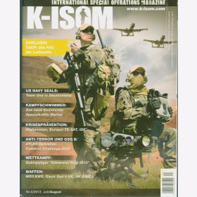 K-ISOM 4/2013 Spezialkr&auml;fte Magazin Kommando Bundeswehr Waffe Eliteeinheiten Luftwaffe