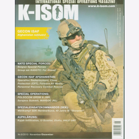 K-ISOM 6/2013 Spezialkr&auml;fte Magazin Kommando Bundeswehr Waffe Eliteeinheiten ISAF