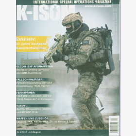 K-ISOM 4/2014 Spezialkr&auml;fte Magazin Kommando Bundeswehr Waffe Eliteeinheiten Fallschirmj&auml;ger