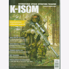 K-ISOM 5/2014 Spezialkr&auml;fte Magazin Kommando Bundeswehr Waffe Eliteeinheiten Sniper