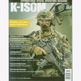 K-ISOM 6/2014 Spezialkr&auml;fte Magazin Kommando Bundeswehr Waffe Eliteeinheiten Fallschirmj&auml;ger