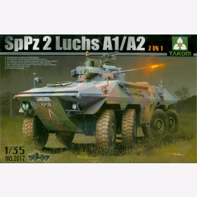 SpPz 2 Luchs A1/A2 Takom 2017, Ma&szlig;stab 1:35 / 2 in 1 Modellbau Bundeswehr Sp&auml;hpanzer