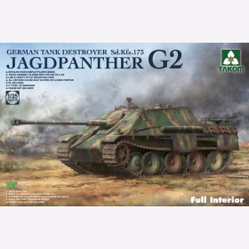 Jagdpanther G2 Full Interior Takom 2118 1:35 Wehrmacht WW2 Panzerj&auml;ger Modellbau