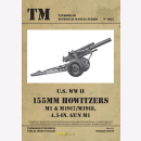 U.S. WW II 155mm Howitzers M1 & M1917/M1918 & 4.5-in. Gun...