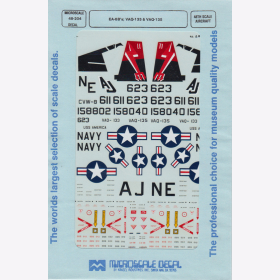 1:48 - EA-6Bs; VAQ-133/ VAQ-135 / Microscale Decals Nr. 204