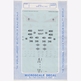 1:72 - A-7Es/ VA-86/ VA-105/ VA-83 / Microscale Decals Nr. 516