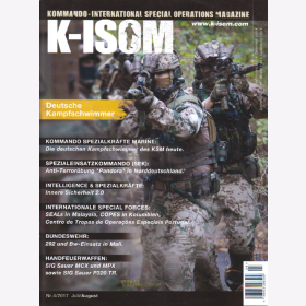 K-ISOM 4/2017 Kampfschwimmer KSK Marine Spezialkr&auml;fte SEALS Bundeswehr Handfeuerwaffen