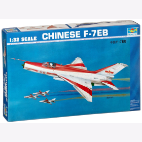 Trumpeter 02217 - Chengdu F-7 EB 1:32 Chinese Modellbausatz Flugzeug Luftfahrt