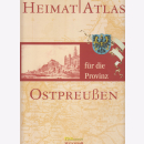 Heimatatlas f&uuml;r die Provinz Ostpreu&szlig;en - Reprint!