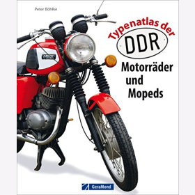 B&ouml;hlke Typenatlas DDR Motorr&auml;der Mopeds Zweir&auml;der RR