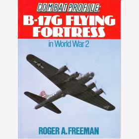 Freemman B-17G Flying Fortress in World War 2 Combat Profile Airplane