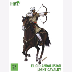 El Cid Andalusische leichte Kavallerie / El Cid Andalusian Light Cavalry 28 mm HäT 28018