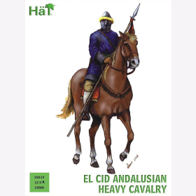 El Cid schwere Andalusische Kavallerie / El Cid Andalusian Heavy Cavalry 28 mm HäT 2819