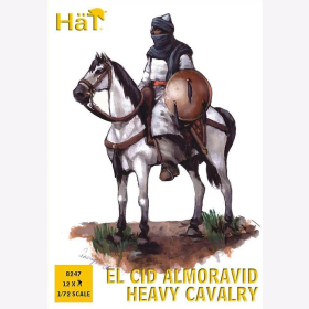 El Cid Almoravidische schwere Kavallerie / El Cid Almoravid Heavy Cavalry 1:72 HäT 8247