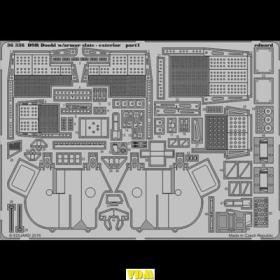 1:35 Eduard 36336 &Auml;tzteile D9R Doobi w/ Armor Slats - Exterior