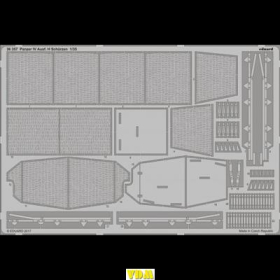 1:35 Eduard 36357 &Auml;tzteile Panzer IV Ausf. H sch&uuml;rzen