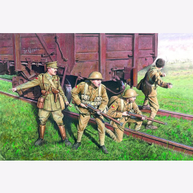 WWI Britische Infanterie / British Infantry 1917-1918 1:35 ICM 35301