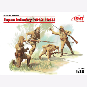 WWII Japanische Infanterie / Japan Infantry (1942-1945) 1:35 ICM 35568