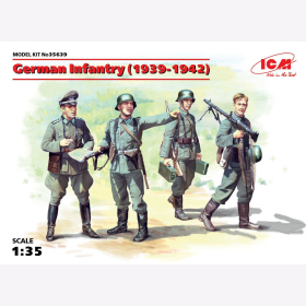 WWII Deutsche Infanterie / German Infantry (1939-1942) 1:35 ICM 35639
