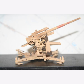 8,8cm FLAK 18 43.FlaRgt. 15.PzDiv. DAK 1942 1:72 Panzerstahl 88043