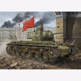 Russian KV-1 Model 1942 &quot;Simplified Turret&quot; Tank 1:48 Hobby Boss 84812