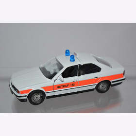 Schabak 1153 - BMW 535i Notruf Modellauto f&uuml;r Sammler NEU OVP Originalverpackt