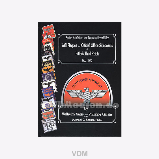 Amts-Behörden und Dienststellenschilder 1933-45 Emailschilder Katalog Saris Buch 