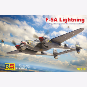F-5A Lightning American Reconnaissance, M 1/72, RS Models 92216 US Aufkl&auml;rer