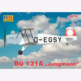 B&uuml; 131A &quot;Jungmann&quot;, M 1/72, RS Models 92192